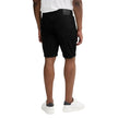 Black Cotton BermudaDiscover the Calvin Klein Jeans REGULAR J30J327195 men’s bermuda shorts, an essential piece for your summer wardrobe. Made from a blend of 94% cotton, 4% elastomultiester, and 2% elastane/lycra, these shorts provide a comfortable fit a