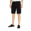 Black Cotton Bermuda ShortsDiscover the Calvin Klein Jeans SLIM J30J327514 men’s bermuda shorts, crafted from a high-quality blend that includes 94% cotton, 4% elastomultiester, and 2% elastane/lycra. These bermuda shorts feature a slim fit that enhances