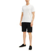 Black Cotton Bermuda ShortsDiscover the Calvin Klein Jeans SLIM J30J327514 men’s bermuda shorts, crafted from a high-quality blend that includes 94% cotton, 4% elastomultiester, and 2% elastane/lycra. These bermuda shorts feature a slim fit that enhances