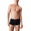 Black Cotton BoxersDiscover timeless comfort and style with the Calvin Klein Underwear LOW RISE TRUNK LV00NB4389 men’s boxers. Made from a high-quality blend of 95% cotton and 5% elastane/lycra, these boxers provide a perfect fit and a soft feel against t