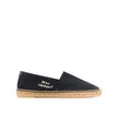 Black Canvas EspadrillesDescription: – Composition: 100% Canvas – Inner: Canvas – Insole: Fabric – Sole: Rubber – Round toe – Branded insole – Slip-on design – Top embroidered logo detail – Made in Spain – Gender: MEN –Black Canvas Espadrilles${tagsSaint