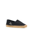 Black Canvas EspadrillesDescription: – Composition: 100% Canvas – Inner: Canvas – Insole: Fabric – Sole: Rubber – Round toe – Branded insole – Slip-on design – Top embroidered logo detail – Made in Spain – Gender: MEN –Black Canvas Espadrilles${tagsSaint