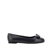 Black Calfskin Ballet FlatsDescription: – Composition: 100% calf leather – Inner: Leather – Insole: Leather – Sole: Leather – Round toe – Slip on – Top metal logo hardware – Made in Italy – Gender: WOMEN –Black Calfskin Ballet Flats${tagsSalvatore Ferraga