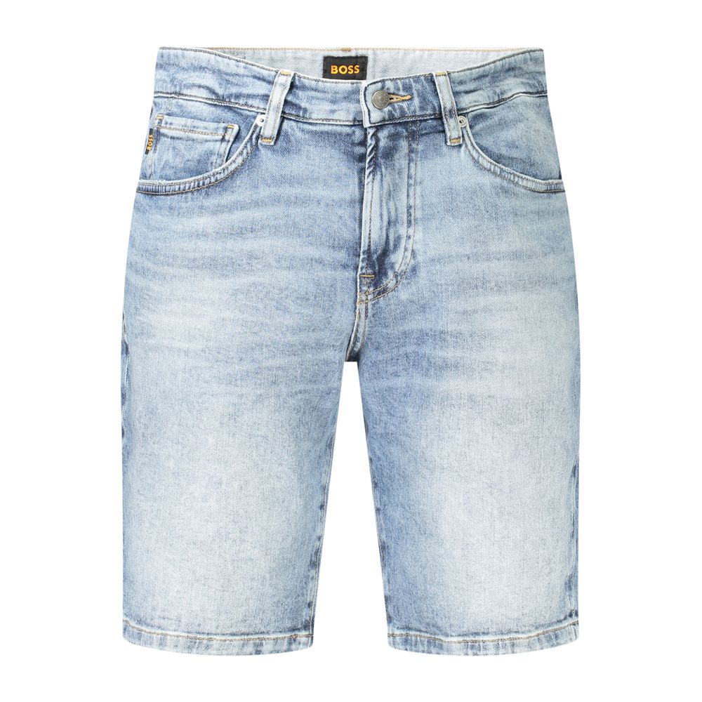 Blue Cotton ShortJEANS SHORTS, REGULAR FIT, 5 POCKETS, WASHED EFFECT, BUTTON, ZIP, LOGOBlue Cotton Short${tagsHugo BossAulae Blue Cotton Short Hugo BossAulae Blue Cotton Short JEANS SHORTS, REGULAR FIT, 5 POCKETS, WASHED EFFECT, BUTTON, ZIP, LOGO 11029613