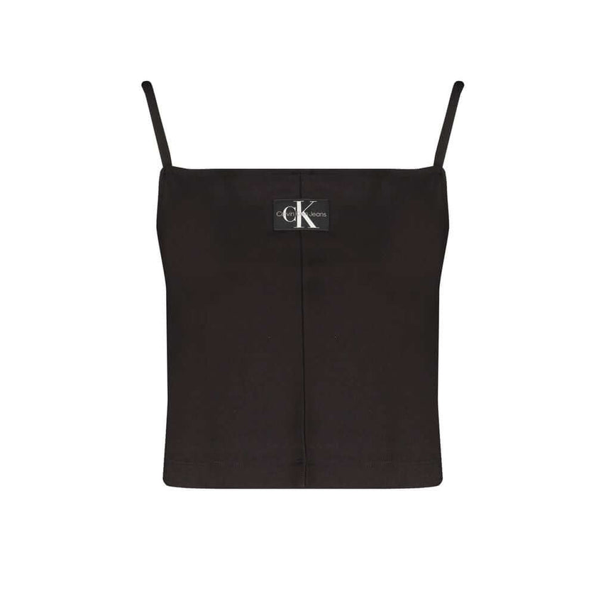 Black Elastane ShirtTOP WITH THIN STRAPS, APPLICATION, LOGOBlack Elastane Shirt${tagsCalvin KleinAulae Black Elastane Shirt Calvin KleinAulae Black Elastane Shirt TOP WITH THIN STRAPS, APPLICATION, LOGO 110296138070,11273,Black,Calvin Klein,Clothing,L,New