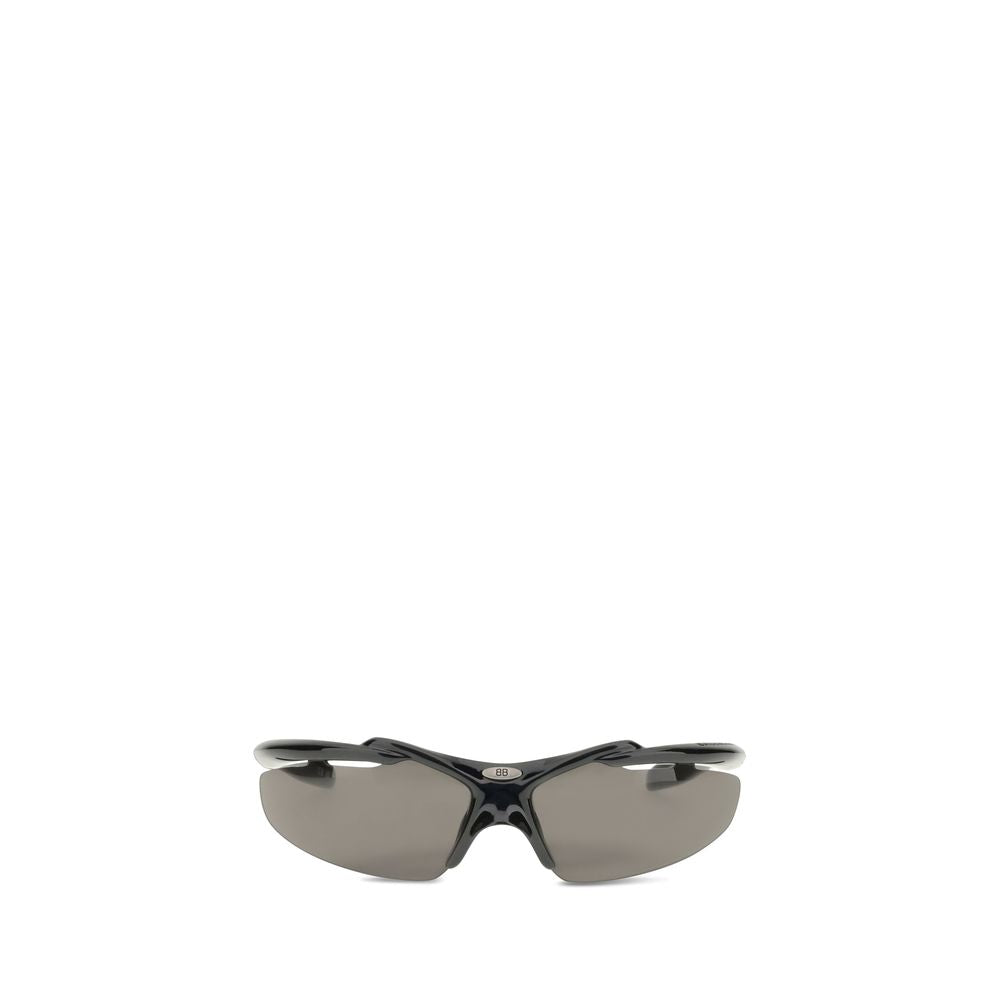 Black Polyamide SunglassesThe Turbo D-frame Sunglasses by Balenciaga combine sporty design with innovative materials. Featuring a D-frame shape with smart fit and flexible temples for optimal comfort, they are equipped with metal hinges for durability. Th