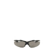 Black Polyamide SunglassesThe Turbo D-frame Sunglasses by Balenciaga combine sporty design with innovative materials. Featuring a D-frame shape with smart fit and flexible temples for optimal comfort, they are equipped with metal hinges for durability. Th