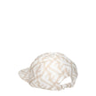 Beige Silk Cap (Baseball Hat)Description: The product with MPN FXQ961AN9LF0MXH and code F76286 silk in beige is a hats designed by Fendi. It has features like logo. Additional Info: Style: Casual Materials: Silk Composition: 100% silk Secondary color: Whi
