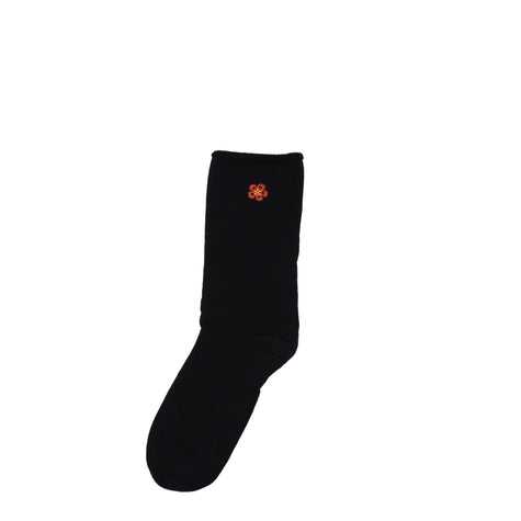 Black Cotton SocksDescription: The product with MPN PFC68SM191KSD99J and code F79178 cotton in black is a socks designed by Kenzo. Additional Info: Style: Casual Materials: Cotton Composition: 88% cotton – 8% polyamide – 4% lycra MPN: PFC68SM191KSD99J New