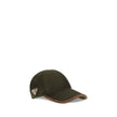 Green Recycled Polyamide Cap (Baseball Hat)Prada’s re-nylon Baseball Hat is an accessory with a sporty and sophisticated style. Made of Re-Nylon with contrasting suede inserts, it is embellished with the iconic metal logo triangle on the side. Complete wi