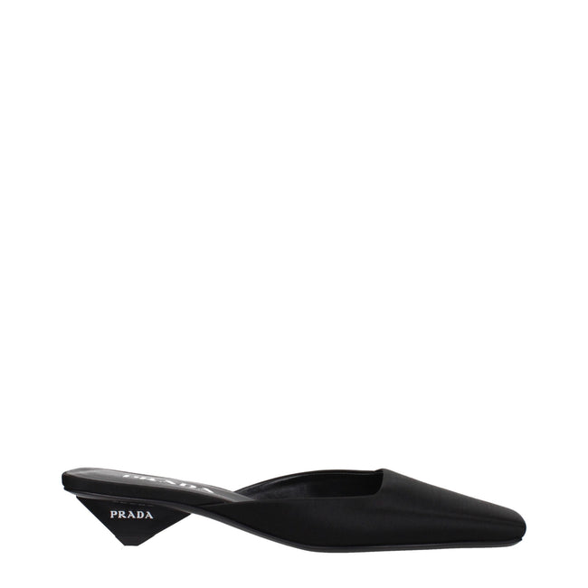 Black Satin Flat SandalsDescription: The product with MPN 1I479N049035F0002 and code F84702 satin in black is a sandals designed by Prada. It has features like side logo.Black Satin Flat Sandals${tagsPradaAulae Black Satin Sandals PradaAulae Black Satin S