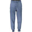 Blue Cotton Pantbrushed sports trousers, elastic waist with laces, ankle cuffs, 3 pockets, print, logoBlue Cotton Pant${tagsCalvin KleinAulae Blue Cotton Pant Calvin KleinAulae Blue Cotton Pant brushed sports trousers, elastic waist with laces, ankle cuff