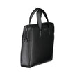 Black Polyester Handbagbriefcase 2 handles, adjustable and removable shoulder strap, 1 inside pocket, 1 laptop compartment, internal pen holder spaces, zip closure, logo, 100% recycled polyesterBlack Polyester Handbag${tagsCalvin KleinAulae Black Polyeste