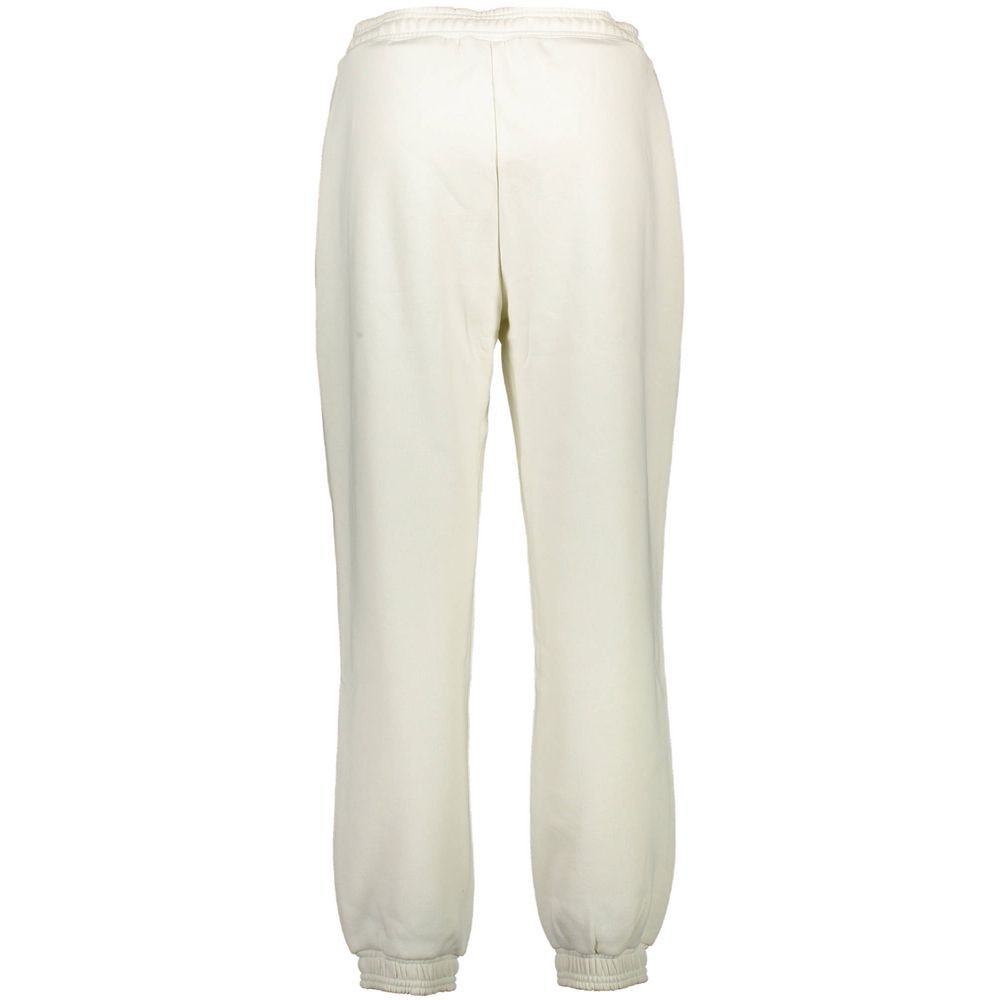 White Cotton Pantfleece sports trousers, elastic waistband with laces, 2 pockets, elastic at the ankle, embroidery, print, contrasting details, logoWhite Cotton Pant${tagsCalvin KleinAulae White Cotton Pant Calvin KleinAulae White Cotton Pant fleece sport