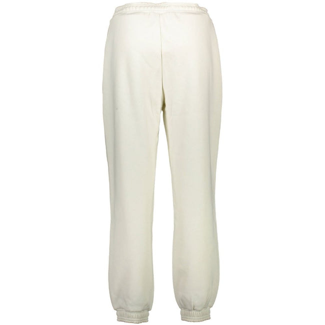 White Cotton Pantfleece sports trousers, elastic waistband with laces, 2 pockets, elastic at the ankle, embroidery, print, contrasting details, logoWhite Cotton Pant${tagsCalvin KleinAulae White Cotton Pant Calvin KleinAulae White Cotton Pant fleece sport