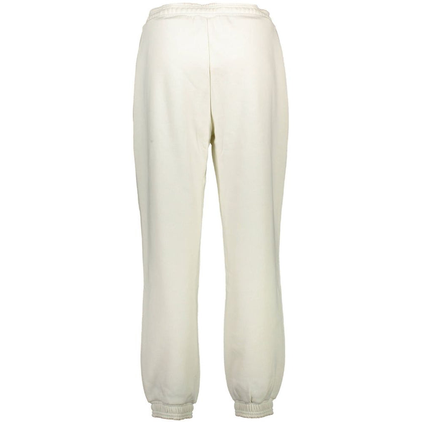 White Cotton Pantfleece sports trousers, elastic waistband with laces, 2 pockets, elastic at the ankle, embroidery, print, contrasting details, logoWhite Cotton Pant${tagsCalvin KleinAulae White Cotton Pant Calvin KleinAulae White Cotton Pant fleece sport