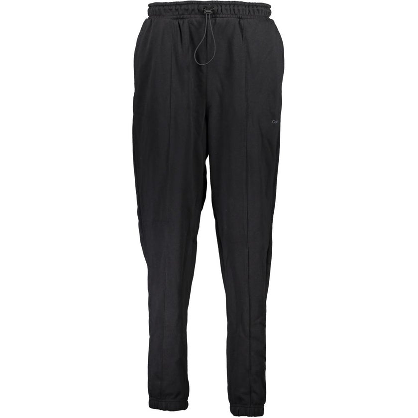 Black Cotton PantSPORTS TROUSERS, SPORTS, ELASTIC WAIST WITH DRAWSTRING, 2 POCKETS, ELASTIC AT THE ANKLE, EMBROIDERY, LOGOBlack Cotton Pant${tagsCalvin KleinAulae Black Cotton Pant Calvin KleinAulae Black Cotton Pant SPORTS TROUSERS, SPORTS, ELASTIC WAIST