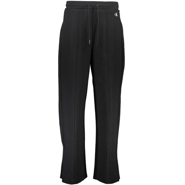 Black Elastane Pantsports trousers, 2 pockets, elastic waistband, embroidery, logo, 70% sustainable materialsBlack Elastane Pant${tagsCalvin KleinAulae Black Elastane Pant Calvin KleinAulae Black Elastane Pant sports trousers, 2 pockets, elastic waistband