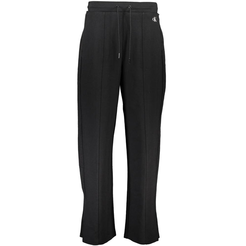 Black Elastane Pantsports trousers, 2 pockets, elastic waistband, embroidery, logo, 70% sustainable materialsBlack Elastane Pant${tagsCalvin KleinAulae Black Elastane Pant Calvin KleinAulae Black Elastane Pant sports trousers, 2 pockets, elastic waistband