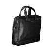 Black Polyester AccessoryBRIEFCASE WITH 2 HANDLES, ADJUSTABLE AND REMOVABLE SHOULDER STRAP, 1 EXTERNAL POCKET, 1 LAP-TOP COMPARTMENT, 1 INTERNAL POCKET, INTERNAL PEN HOLDER SPACES, CONTRASTING DETAILS, ZIP CLOSURE, LOGO, RECYCLED POLYESTERBlack Polyester