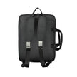Black Polyester AccessoryBRIEFCASE CONVERTIBLE INTO A BACKPACK, 2 HANDLES, ADJUSTABLE AND REMOVABLE SHOULDER STRAP, 1 HANDLE, ADJUSTABLE STRAPS, 3 EXTERNAL POCKETS, 1 INTERNAL COMPARTMENT FOR LAP-TOP HOLDER, PEN HOLDER SPACES, CONTRASTING DETAILS, ZIP CLO