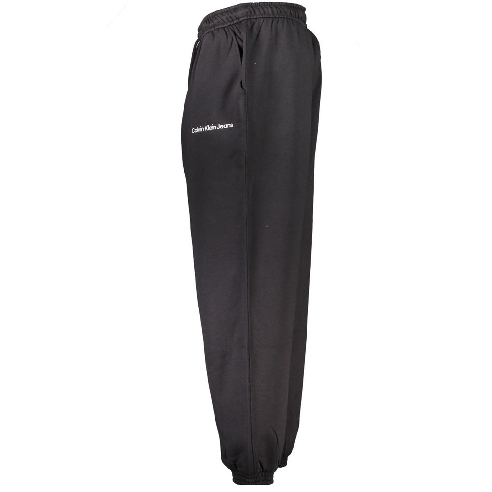 Black Cotton PantSPORTS TROUSERS WITH ELASTIC WAIST AND LACES, FLEECE, 2 POCKETS, 1 BACK POCKET, ELASTIC AT THE ANKLE, EMBROIDERY, LOGO, TRANSITIONAL COTTONBlack Cotton Pant${tagsCalvin KleinAulae Black Cotton Pant Calvin KleinAulae Black Cotton Pant SPOR