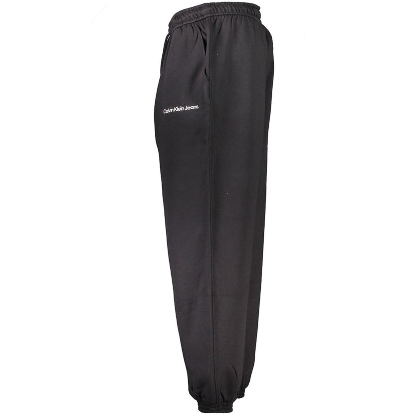 Black Cotton PantSPORTS TROUSERS WITH ELASTIC WAIST AND LACES, FLEECE, 2 POCKETS, 1 BACK POCKET, ELASTIC AT THE ANKLE, EMBROIDERY, LOGO, TRANSITIONAL COTTONBlack Cotton Pant${tagsCalvin KleinAulae Black Cotton Pant Calvin KleinAulae Black Cotton Pant SPOR