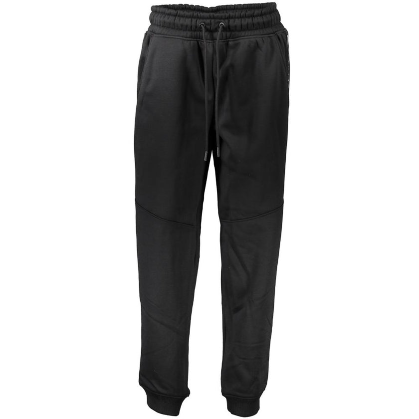 Black Polyester PantSPORTS TROUSERS, FLEECE INSIDE, ELASTIC WAIST WITH LACES, ELASTIC AT THE ANKLE, 2 POCKETS, CONTRAST DETAILS, LOGO, 50% RECYCLED POLYESTERBlack Polyester Pant${tagsCalvin KleinAulae Black Polyester Pant Calvin KleinAulae Black Polyester