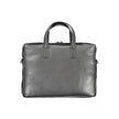Black Polyester AccessoryBRIEFCASE WITH 2 HANDLES, ADJUSTABLE AND REMOVABLE SHOULDER STRAP, 2 EXTERNAL POCKETS, 1 INTERNAL COMPARTMENT WITH LAP-TOP HOLDER, INTERNAL SPACES FOR PEN HOLDER, 1 INTERNAL POCKET, ZIP CLOSURE, LOGO, 50% RECYCLED POLYESTERBlack P