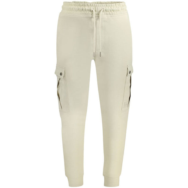 Beige Cotton PantSPORTS TROUSERS, BRUSHED, ELASTIC WAIST WITH LACES, 3 POCKETS, 2 SIDE POCKETS, ANKLE CUFF, LOGOBeige Cotton Pant${tagsHugo BossAulae Beige Cotton Pant Hugo BossAulae Beige Cotton Pant SPORTS TROUSERS, BRUSHED, ELASTIC WAIST WITH LACES, 3