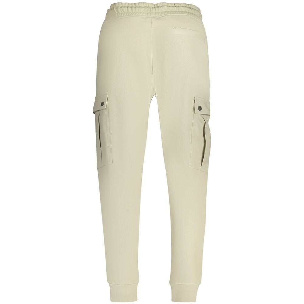Beige Cotton PantSPORTS TROUSERS, BRUSHED, ELASTIC WAIST WITH LACES, 3 POCKETS, 2 SIDE POCKETS, ANKLE CUFF, LOGOBeige Cotton Pant${tagsHugo BossAulae Beige Cotton Pant Hugo BossAulae Beige Cotton Pant SPORTS TROUSERS, BRUSHED, ELASTIC WAIST WITH LACES, 3