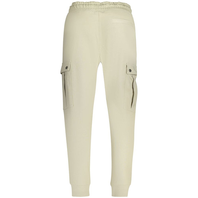 Beige Cotton PantSPORTS TROUSERS, BRUSHED, ELASTIC WAIST WITH LACES, 3 POCKETS, 2 SIDE POCKETS, ANKLE CUFF, LOGOBeige Cotton Pant${tagsHugo BossAulae Beige Cotton Pant Hugo BossAulae Beige Cotton Pant SPORTS TROUSERS, BRUSHED, ELASTIC WAIST WITH LACES, 3