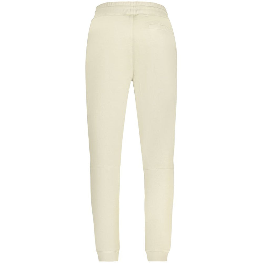 Beige Cotton PantSPORTS TROUSERS, BRUSHED, ELASTIC WAIST WITH LACES, 3 POCKETS, ANKLE CUFF, LOGOBeige Cotton Pant${tagsHugo BossAulae Beige Cotton Pant Hugo BossAulae Beige Cotton Pant SPORTS TROUSERS, BRUSHED, ELASTIC WAIST WITH LACES, 3 POCKETS, ANKLE C