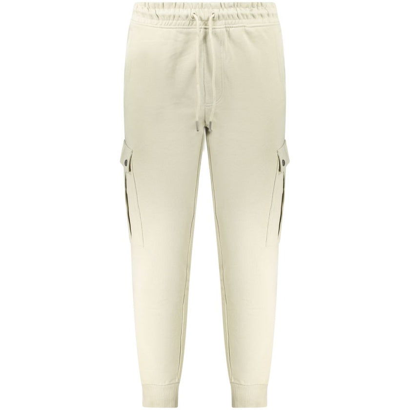 Beige Cotton PantSPORTS TROUSERS, ELASTIC WAIST WITH LACES, BRUSHED, ANKLE CUFF, 3 POCKETS, 2 SIDE POCKETS, LOGO, ORGANIC COTTONBeige Cotton Pant${tagsHugo BossAulae Beige Cotton Pant Hugo BossAulae Beige Cotton Pant SPORTS TROUSERS, ELASTIC WAIST WITH LA