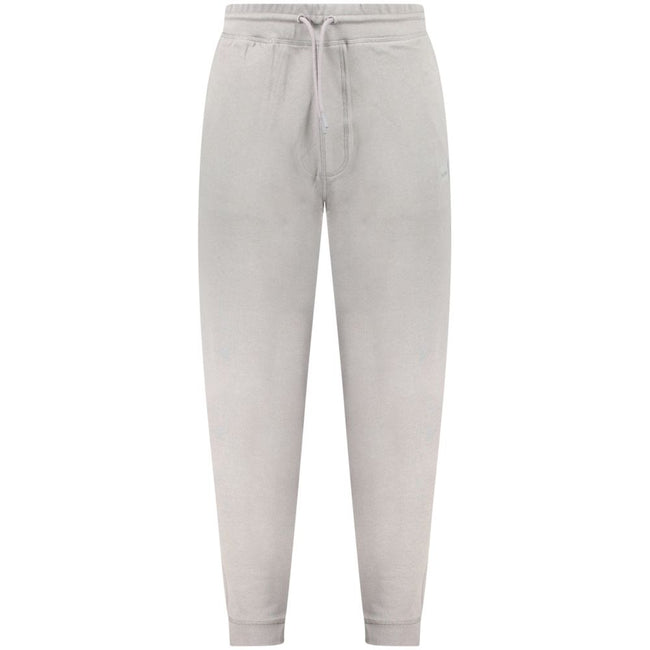 Gray Cotton PantSPORTS TROUSERS, BRUSHED, ELASTIC WAIST WITH LACES, 3 POCKETS, ANKLE CUFF, LOGOGray Cotton Pant${tagsHugo BossAulae Gray Cotton Pant Hugo BossAulae Gray Cotton Pant SPORTS TROUSERS, BRUSHED, ELASTIC WAIST WITH LACES, 3 POCKETS, ANKLE CUFF,