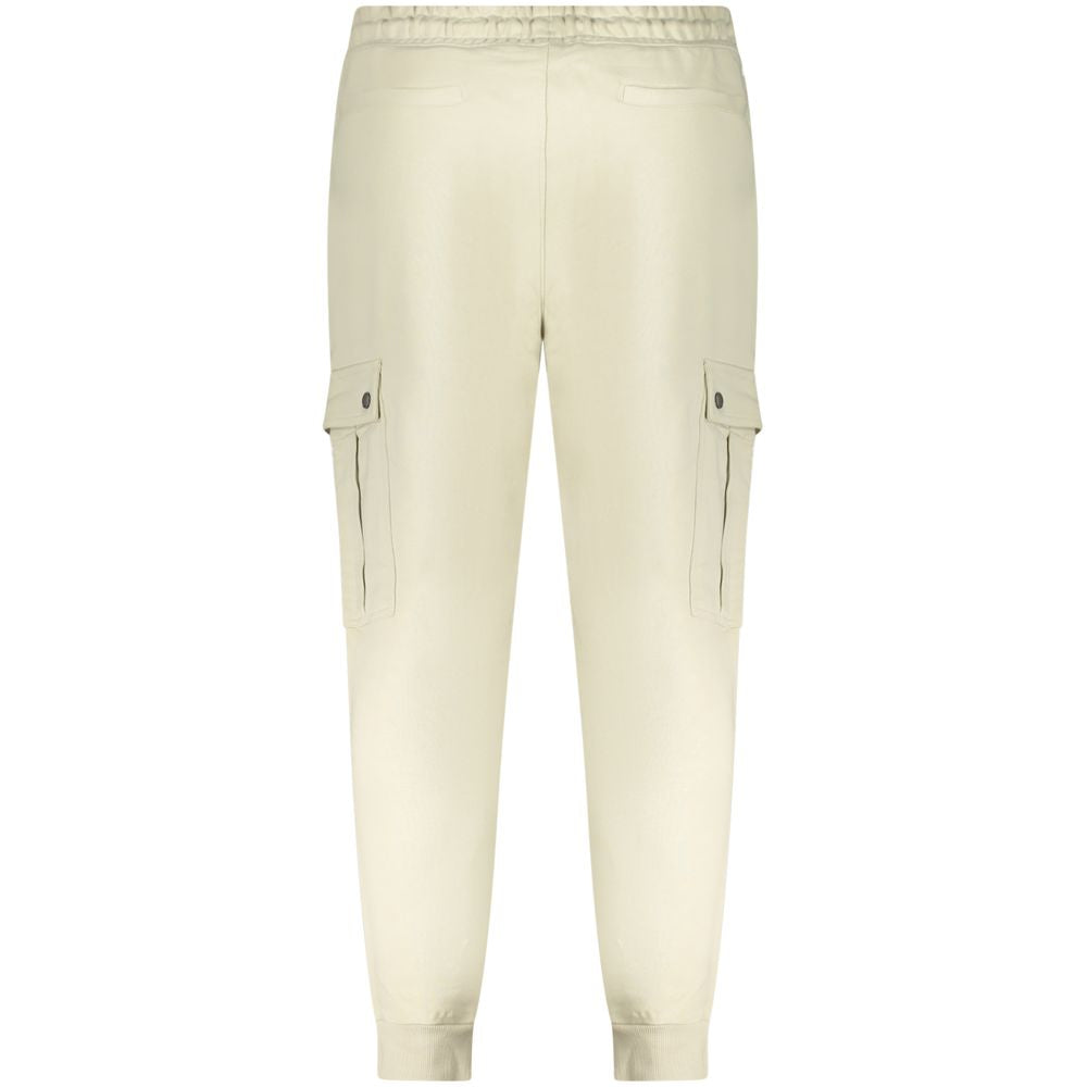 Beige Cotton PantSPORTS TROUSERS, ELASTIC WAIST WITH LACES, BRUSHED, ANKLE CUFF, 3 POCKETS, 2 SIDE POCKETS, LOGO, ORGANIC COTTONBeige Cotton Pant${tagsHugo BossAulae Beige Cotton Pant Hugo BossAulae Beige Cotton Pant SPORTS TROUSERS, ELASTIC WAIST WITH LA