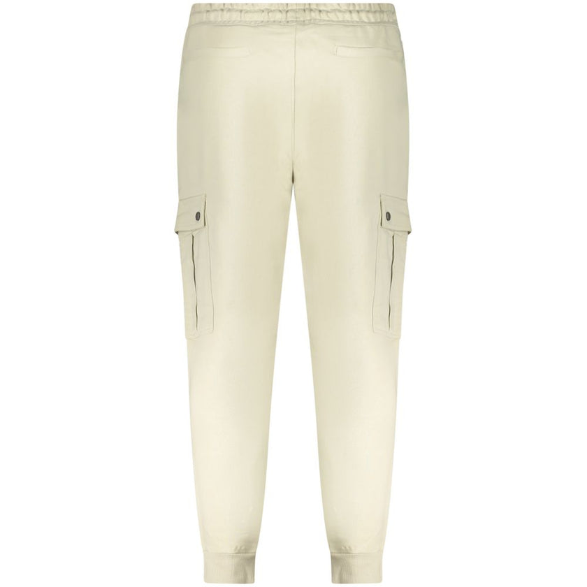 Beige Cotton PantSPORTS TROUSERS, ELASTIC WAIST WITH LACES, BRUSHED, ANKLE CUFF, 3 POCKETS, 2 SIDE POCKETS, LOGO, ORGANIC COTTONBeige Cotton Pant${tagsHugo BossAulae Beige Cotton Pant Hugo BossAulae Beige Cotton Pant SPORTS TROUSERS, ELASTIC WAIST WITH LA