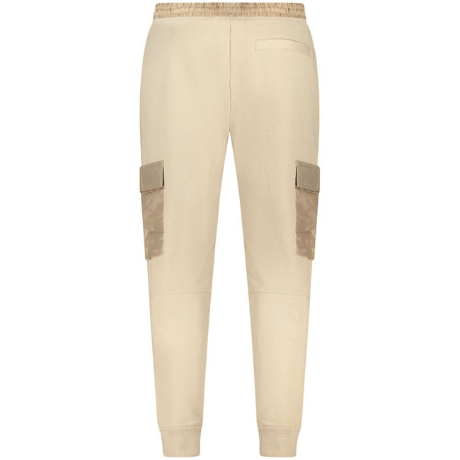 Beige Cotton PantSPORTS TROUSERS, ELASTIC WAIST WITH LACES, BRUSHED, 3 POCKETS, 2 SIDE POCKETS, ANKLE CUFF, EMBROIDERY, LOGOBeige Cotton Pant${tagsHugo BossAulae Beige Cotton Pant Hugo BossAulae Beige Cotton Pant SPORTS TROUSERS, ELASTIC WAIST WITH LACES,