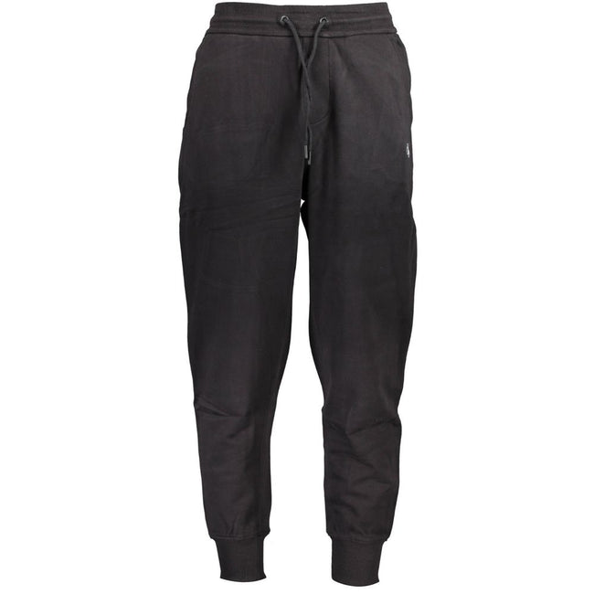 Black Cotton PantBRUSHED SPORTS TROUSERS, ELASTIC WAIST WITH LACES, ANKLE CUFFS, 3 POCKETS, PRINT, LOGOBlack Cotton Pant${tagsCalvin KleinAulae Black Cotton Pant Calvin KleinAulae Black Cotton Pant BRUSHED SPORTS TROUSERS, ELASTIC WAIST WITH LACES, ANKLE