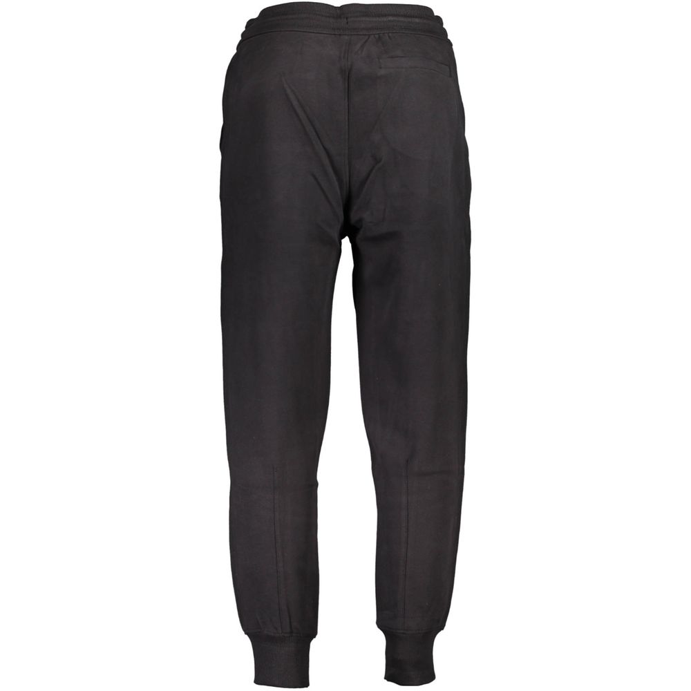 Black Cotton PantBRUSHED SPORTS TROUSERS, ELASTIC WAIST WITH LACES, ANKLE CUFFS, 3 POCKETS, PRINT, LOGOBlack Cotton Pant${tagsCalvin KleinAulae Black Cotton Pant Calvin KleinAulae Black Cotton Pant BRUSHED SPORTS TROUSERS, ELASTIC WAIST WITH LACES, ANKLE