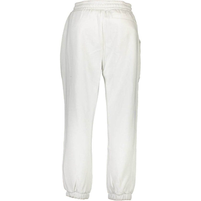 White Cotton PantSPORTS TROUSERS, ELASTIC WAIST WITH LACES, ELASTIC ANKLE, 2 POCKETS, EMBROIDERY, CONTRASTING DETAILS, LOGOWhite Cotton Pant${tagsCalvin KleinAulae White Cotton Pant Calvin KleinAulae White Cotton Pant SPORTS TROUSERS, ELASTIC WAIST WITH L