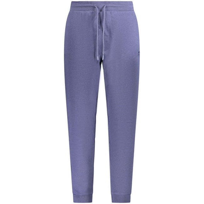 Blue Cotton PantSPORTS TROUSERS, BRUSHED, ELASTIC WAIST WITH LACES, 3 POCKETS, ANKLE CUFFS, APPLICATION, LOGO, COTTON RESPONSIBLEBlue Cotton Pant${tagsHugo BossAulae Blue Cotton Pant Hugo BossAulae Blue Cotton Pant SPORTS TROUSERS, BRUSHED, ELASTIC WAIST