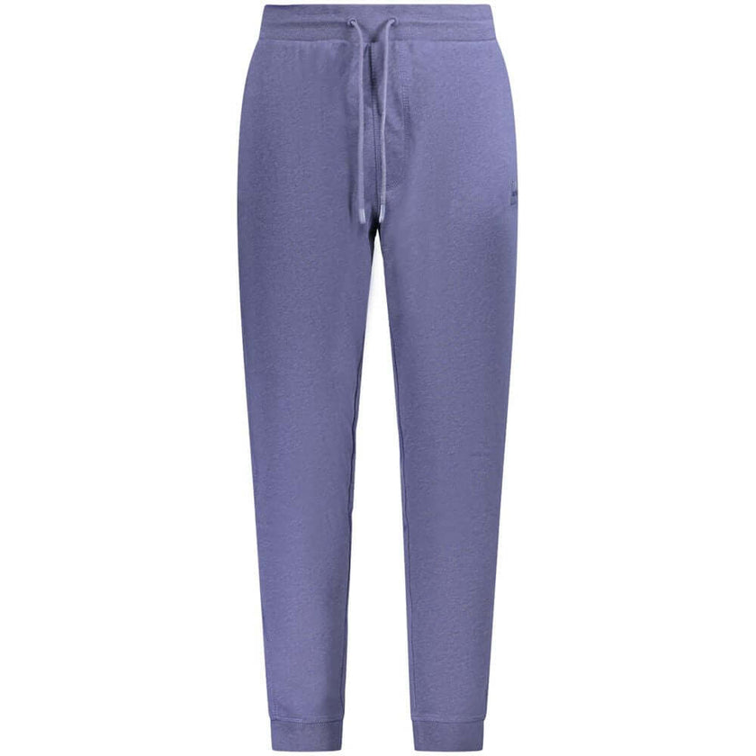 Blue Cotton PantSPORTS TROUSERS, BRUSHED, ELASTIC WAIST WITH LACES, 3 POCKETS, ANKLE CUFFS, APPLICATION, LOGO, COTTON RESPONSIBLEBlue Cotton Pant${tagsHugo BossAulae Blue Cotton Pant Hugo BossAulae Blue Cotton Pant SPORTS TROUSERS, BRUSHED, ELASTIC WAIST