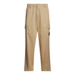 Beige Recycled Cotton PantThe Calvin Klein Jeans REGULAR STRAIGHT J30J326829 men’s trousers offer a regular/comfort fit, perfect for those seeking both style and practicality. Made from 97% regenerated cotton and 3% elastane/lycra, they provide a soft tou