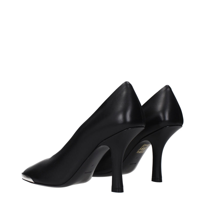 Black Leather High Heel PumpsDescription: The product with MPN 809501SHOES8 and code F84711 leather in black is a pumps designed by Burberry.Black Leather High Heel Pumps${tagsBurberryAulae Black Leather Pumps BurberryAulae Black Leather Pumps Description
