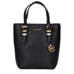 Black Leather HandbagsDescription: The product with MPN 32S5GQNC0LBLACK and code F84573 leather in black is a handbags designed by Michael Kors. It has features like front logo, front detail, removable details, adjustable shoulder, removable shoulder, adj