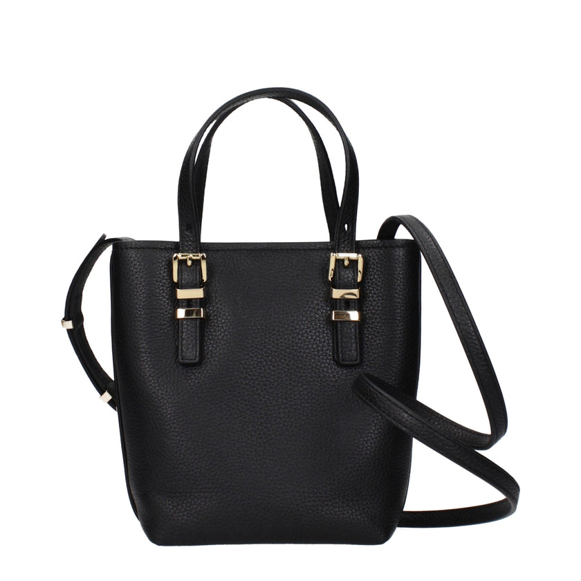 Black Leather HandbagsDescription: The product with MPN 32S5GQNC0LBLACK and code F84573 leather in black is a handbags designed by Michael Kors. It has features like front logo, front detail, removable details, adjustable shoulder, removable shoulder, adj