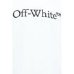 White Cotton T-ShirtCotton Big Bookish Skate T-Shirt by Off-White, features ribbed crew neck, contrasting iconic brand monogram on front, monochrome pattern, regular fit. Season: AW25 Composition: 100% Cotton MADE IN PORTUGALWhite Cotton T-Shirt${tagsOff-