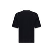 Black Cotton T-ShirtCotton Big Bookish Skate T-Shirt by Off-White, features ribbed crew neck, contrasting iconic brand monogram on front, monochrome pattern, regular fit. Season: AW25 Composition: 100% Cotton MADE IN PORTUGALBlack Cotton T-Shirt${tagsOff-