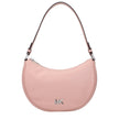 Pink Leather Shoulder BagsDescription: The product with MPN 32S5S8QU1LSMOKEYROSE and code F84575 leather in pink is a shoulder bags designed by Michael Kors. It has features like front logo, removable handle, adjustable shoulder, removable shoulder.Pink L